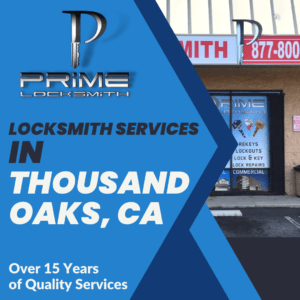 Locksmith Services In Thousand Oaks, CA